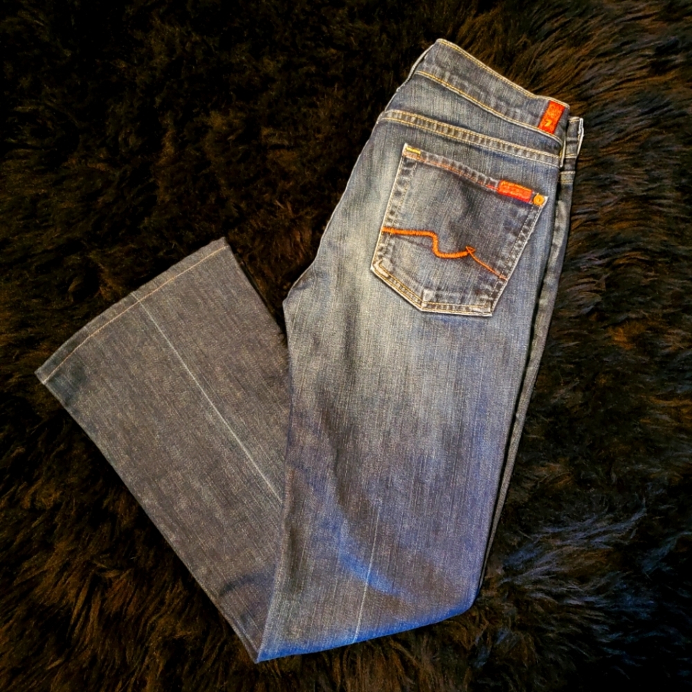 7 For All Mankind Flare Denim